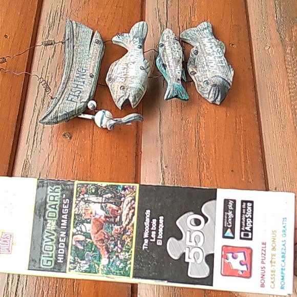 🦊 MasterPieces Glow in the Dark HIDDEN IMAGES WILDLIFE - Picture 3 of 14